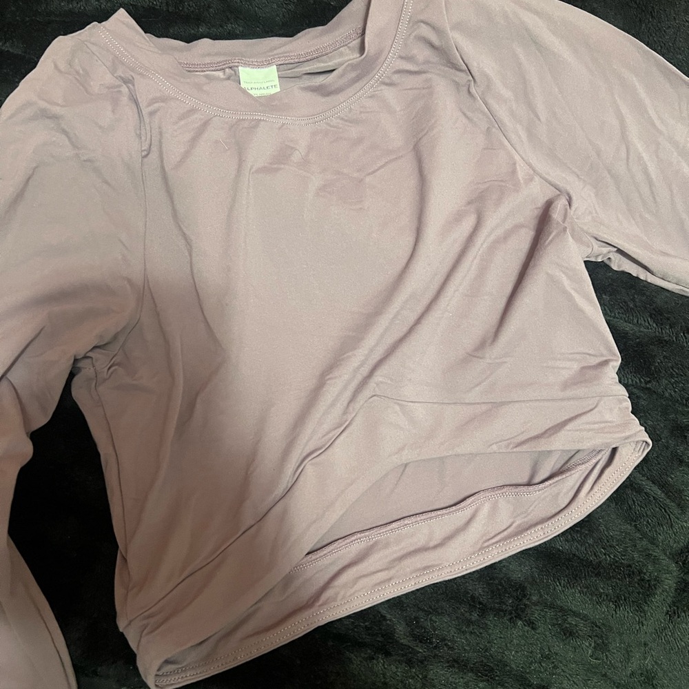 long sleeve alphalete top